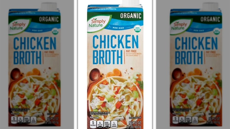 Chicken broth from Aldi