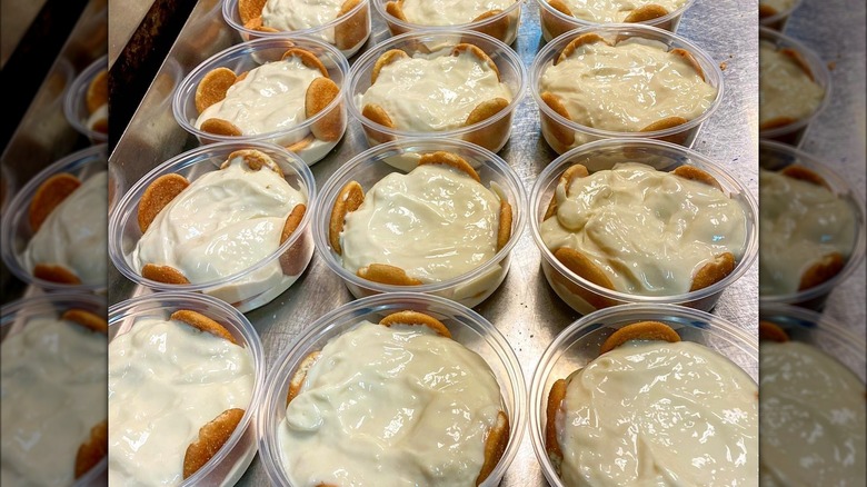 Banana pudding at Fox Bros Bar-B-Q