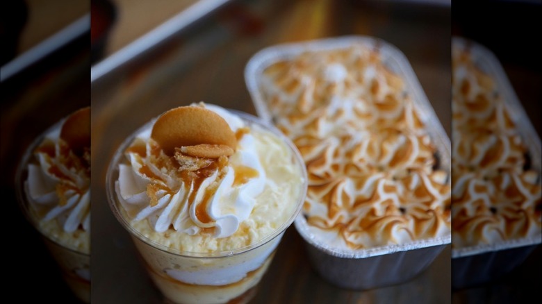 Banana pudding at Stiles Switch BBQ