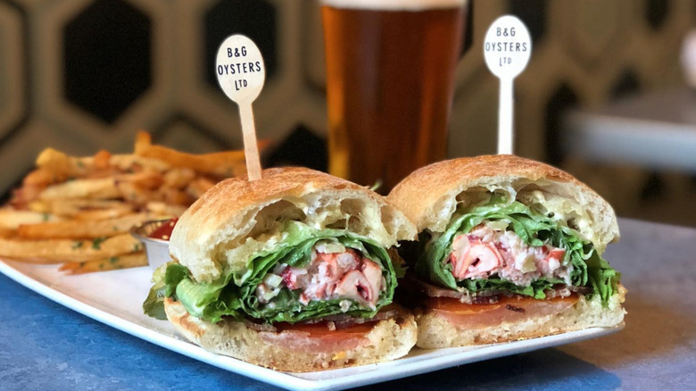 Lobster BLT at B&G Oysters