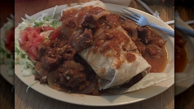 El Tepeyac Cafe Original Hollenbeck Burrito