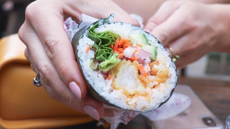 YoHo Hibachi and Sushi Burrito Sushi Burrito