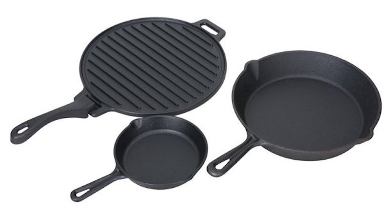 Ozark three piece cast iron set