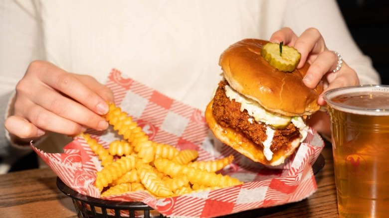 Hattie B's Hot Chicken Sandwich