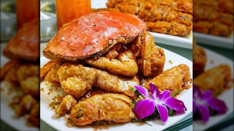 fried crab from r&g lounge