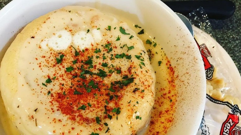 Clam chowder at Gracie's Sea Hag