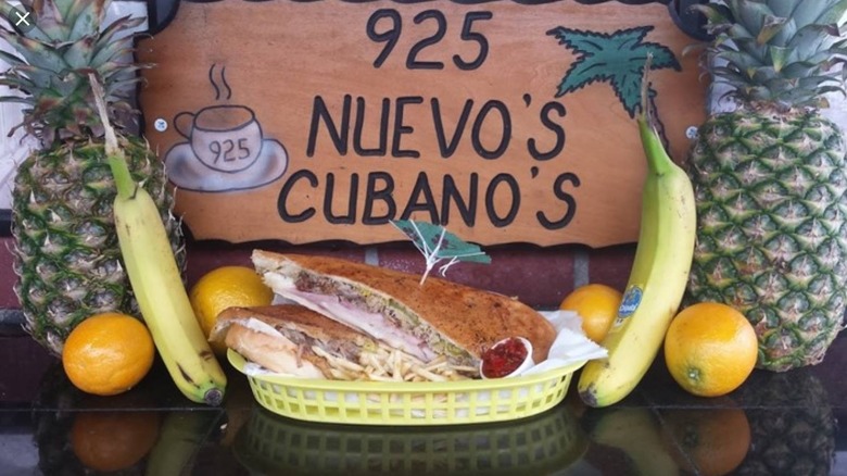 Cuban sandwich at 925 Nuevo's Cubano's in Miami, Florida