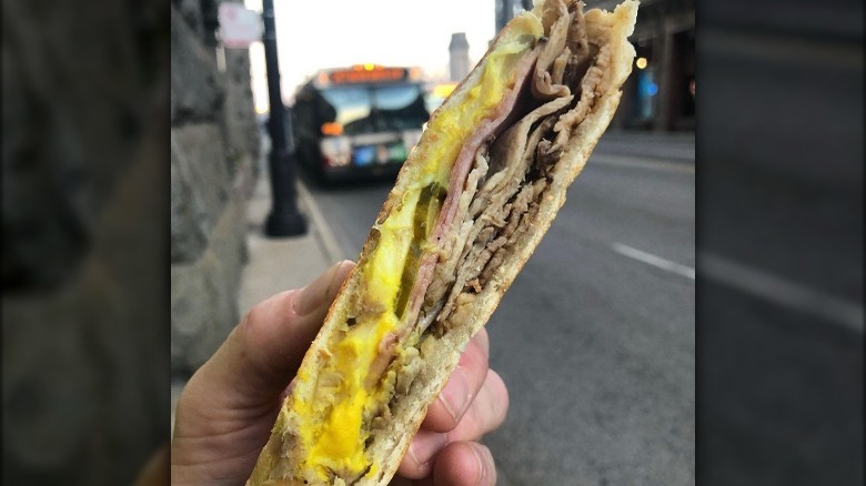 Cuban sandwich at Cafecito in Chicago, Illinois 