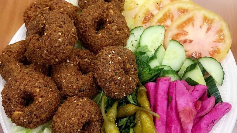 falafel plate