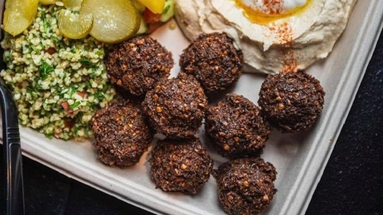 taim falafel plate