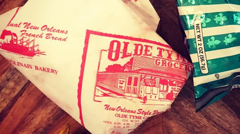 olde tyme grocery wrap 