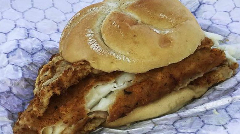 fried codfish sandwich