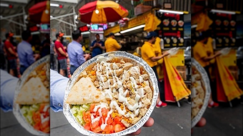 The Halal Guys chicken plate