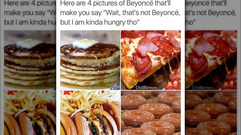 beyonce food meme