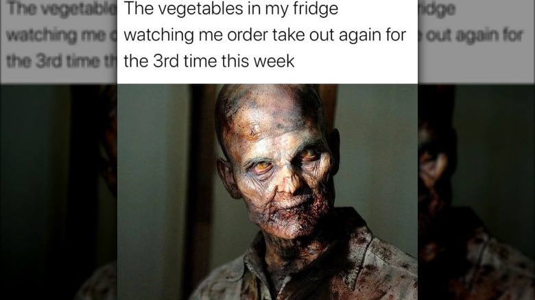 zombie vegetables meme