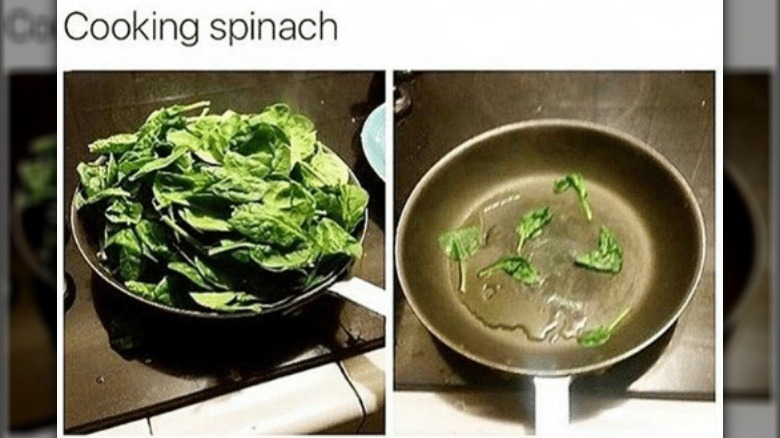 spinach cooking meme