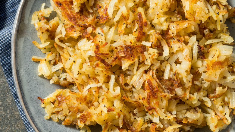 Shredded hash browns