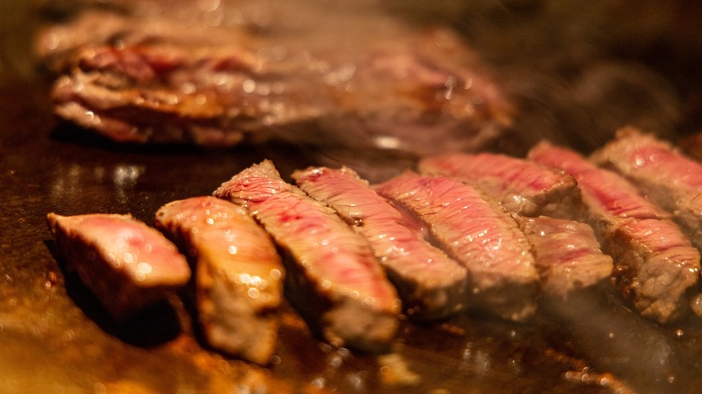 Steak at Flame in New York City