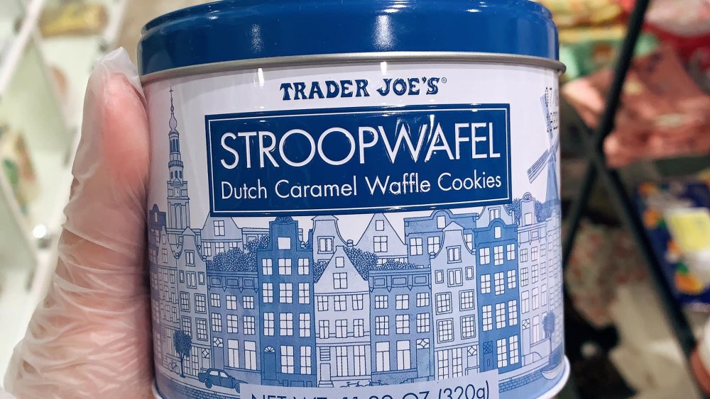 Trader Joe's Stroopwafel Dutch Caramel Waffle Cookies