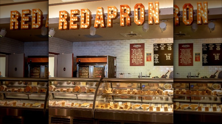 Red Apron Butcher shop interior 