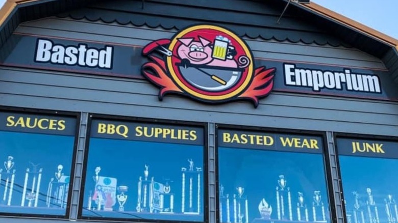 Exterior of Basted Emporium