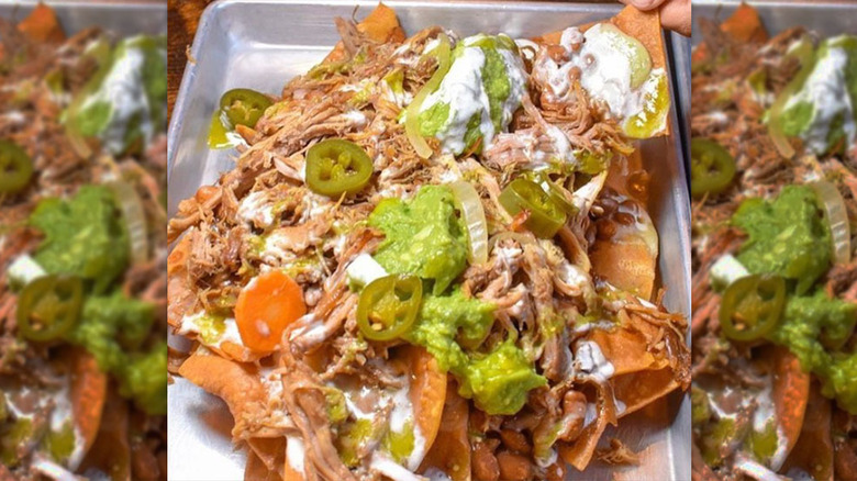 Nachos from Taqueria Diana