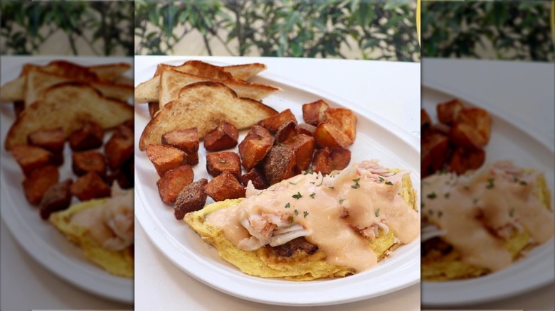 OMelet Bar omelet and toast