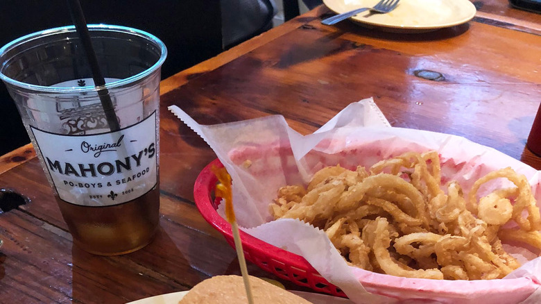 Mahony's Po-Boy Shop onion rings