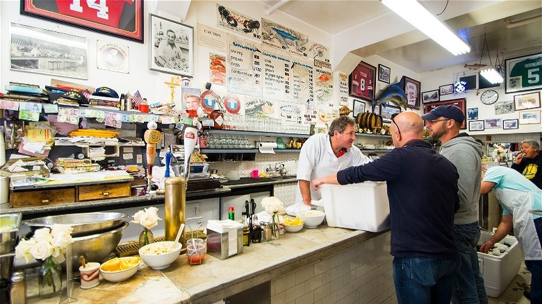 Swan Oyster Depot interior 