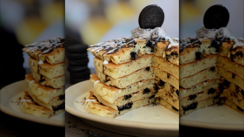 Oreo pancakes