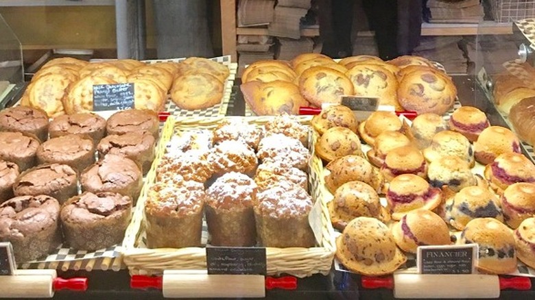 Pastry case at Maison Villatte