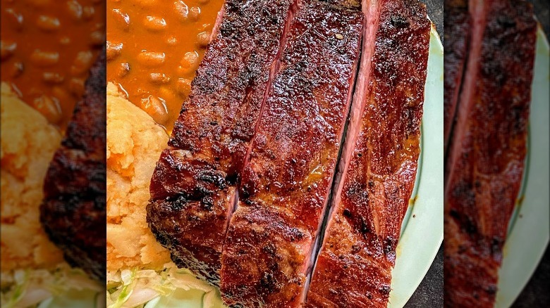 Ribs from Saltlick BBQ.