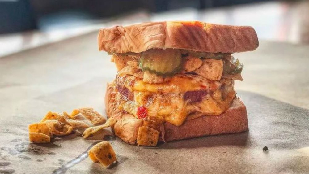 Pimento cheese sandwich