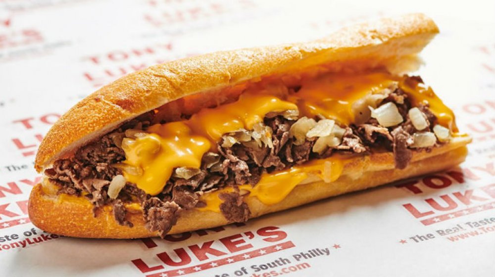 Cheesesteak sandwich