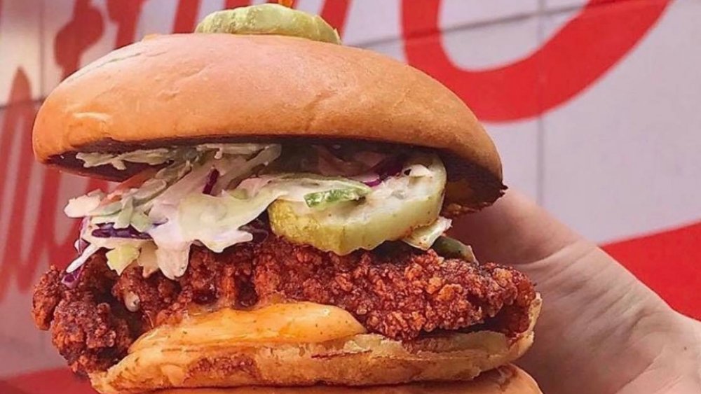 Hot Chicken sandwich