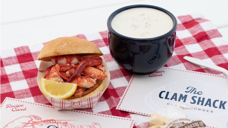 The Lobster Roll at The Clam Shack