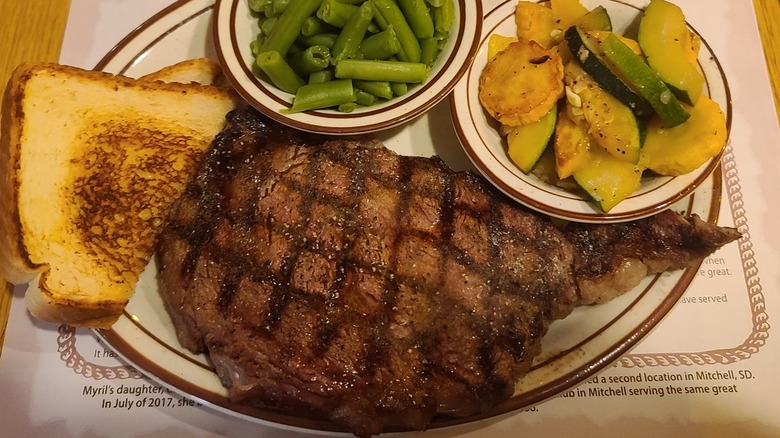 ribeye pierre south dakota cattleman's club steakhouse steak