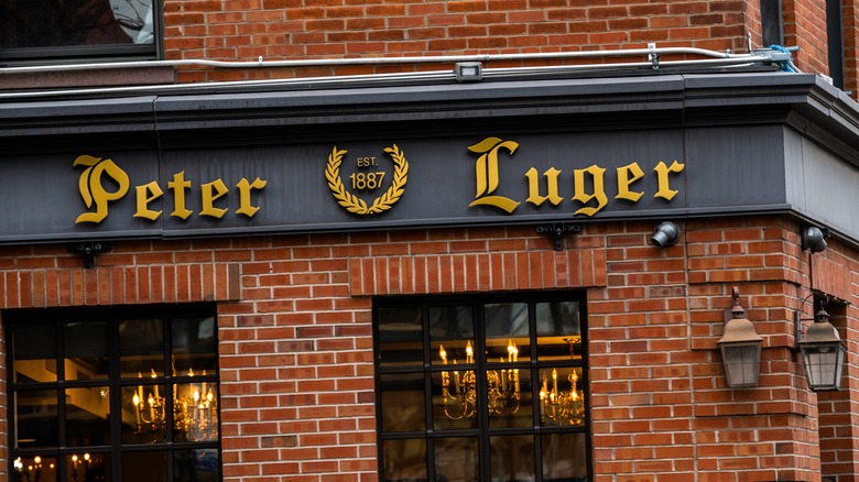 exterior of peter luger in brooklyn