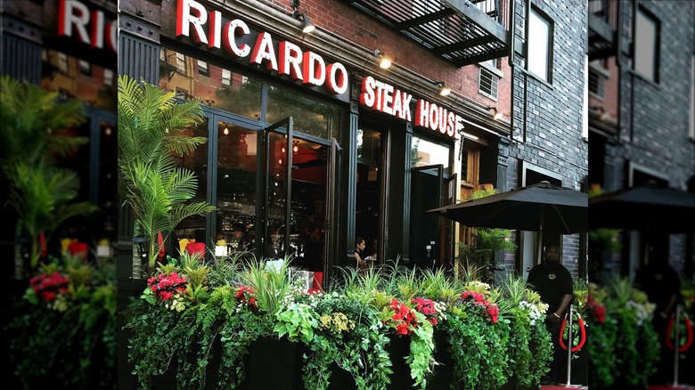 exterior of ricardo steakhouse nyc