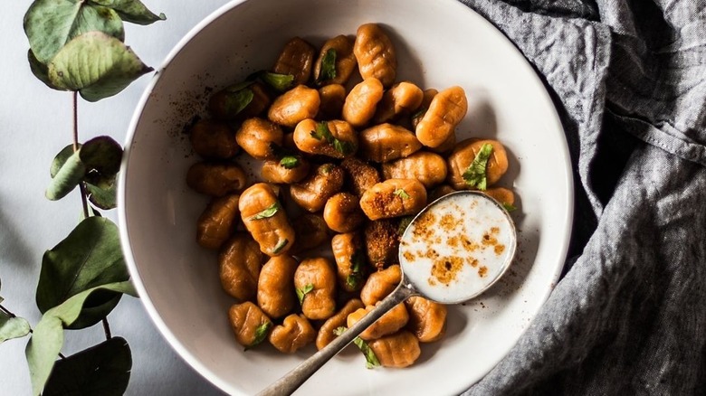 Plum Bistro sweet potato gnocchi