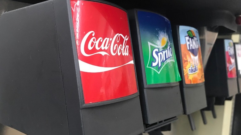 Coca-Cola fountain