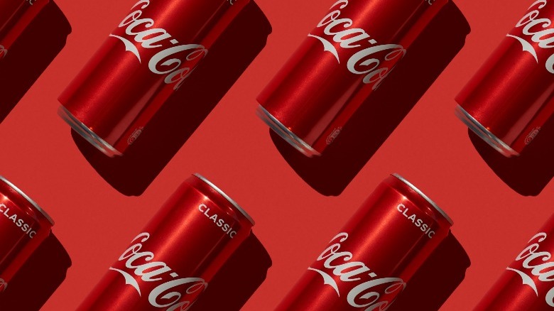 Coca-Cola cans