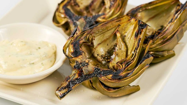 The Cheesecake Factory's FIre Roasted Artichokes
