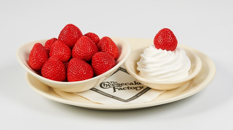 The Cheesecake Factory's Fresh Strawberries