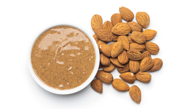 Almond spread and Almonds