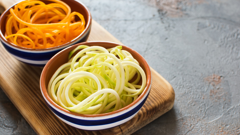 Pile of zoodles