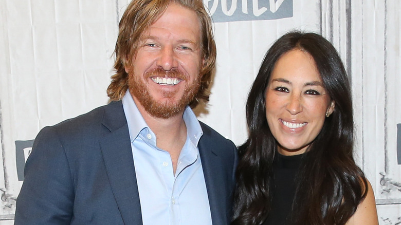 Chip and Joanna Gaines smiling