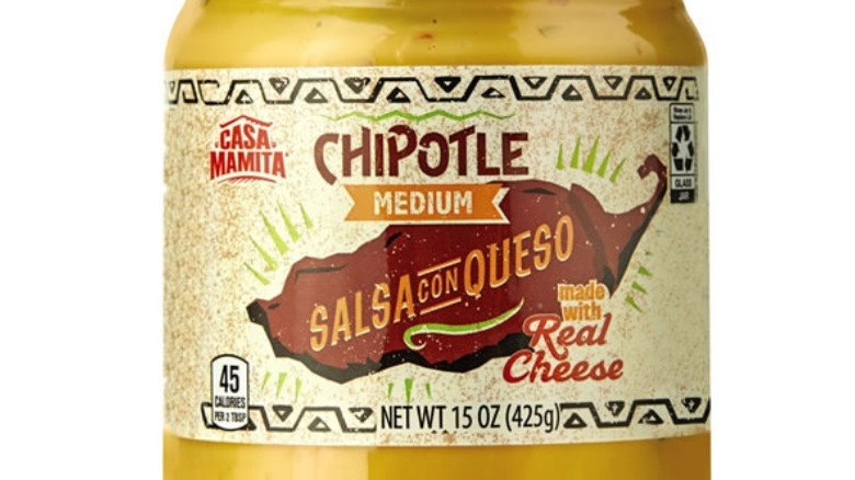 Casa Mamita Salsa Con Queso in Chipotle flavor