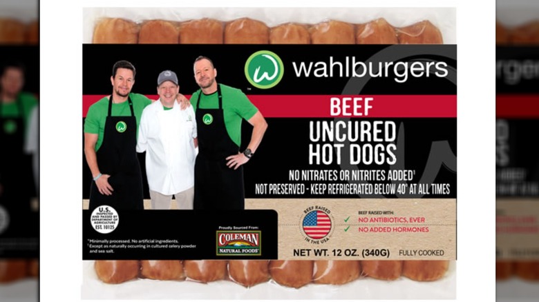 Wahlburger Uncured Beef Hotdogs