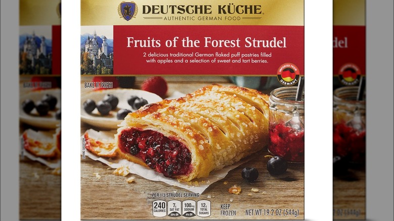 frozen German strudel